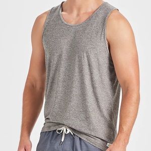 Vuori Strato Tech Tank Mens Heather Grey